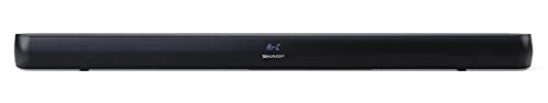 SHARP HTSB147 2.0 Soundbar 150W (USB, Bluetooth, HDMI, Optisch, AUX-In (3,5mm), Breite: 92cm) Slim-Design, LED-Display, schwarz