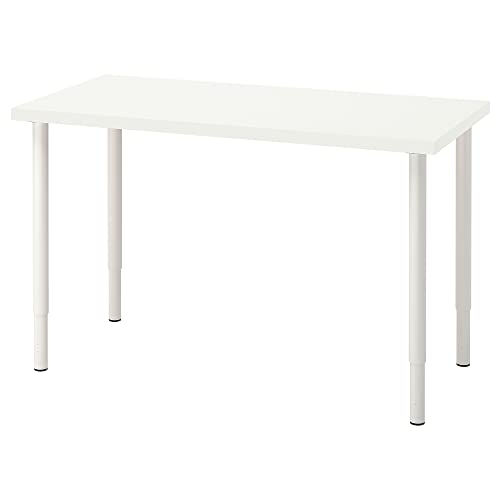 IKEA LAGKAPTEN/OLOV Schreibtisch, 120x60 cm, Weiß