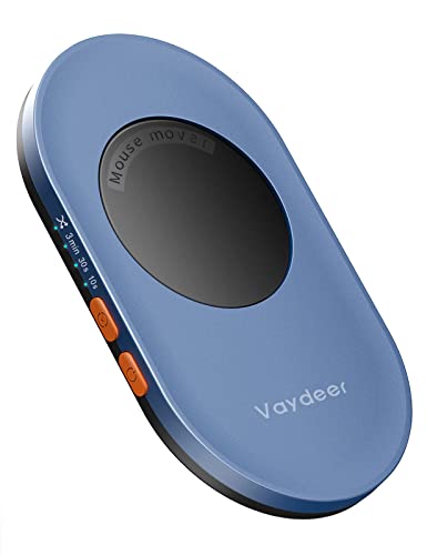 VAYDEER Ultra Slim Mouse Jiggler Mover mit einstellbarem Intervall-Timer ist ein lautloser und nicht nachweisbarer Maus-Beweger. Dieser fahrerfreie Mausbeweger ist für den PC aktivieren.