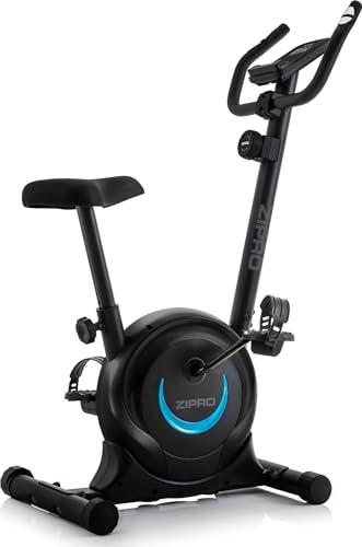 Zipro Heimtrainer Fahrrad One S, Ergometer Fitnessbikes, Magnetisches Fahrradtrainer, Ergometer Fahrrad bis 110kg, Indoor Bike, Trainingsfahrrad für zuhause, Fahrradergometer Batteriebetrieben