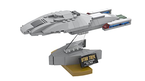 BlueBrixx Pro Star Trek USS-Voyager NCC-74656 – Marke Xingbao – Klemmbaustein-Set bestehend aus 179 Bauelementen– Artikel-Nr. 104177 – Kompatibel mit Klemmbausteinen anderer Hersteller