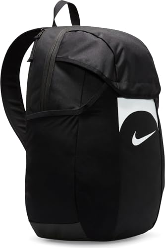NIKE Unisex Backpack Academy Storm-Fit, Black/Black/White, DV0761-011, 30L