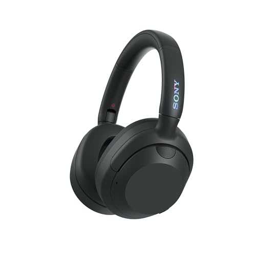 Sony ULT WEAR - Kabellose Bluetooth-Kopfhörer mit ULT Power Sound, ultimativ tiefem Bass, Noise Cancelling, klarer Gesprächsqualität, bis zu 30h Akkulaufzeit (NC on), IOS & Android - Schwarz