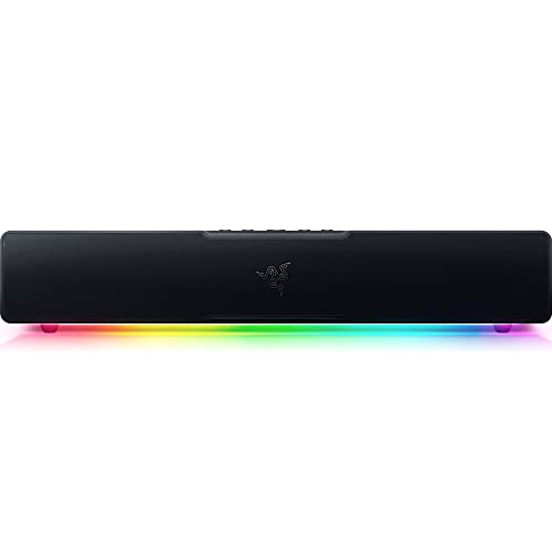 Razer Leviathan V2 X - PC-Gaming-Soundbar (mit Full-Range-Treibern, Kompaktes Format, Stromversorgung und Audio per USB Typ C, Bluetooth 5.0, Chroma RGB) Schwarz