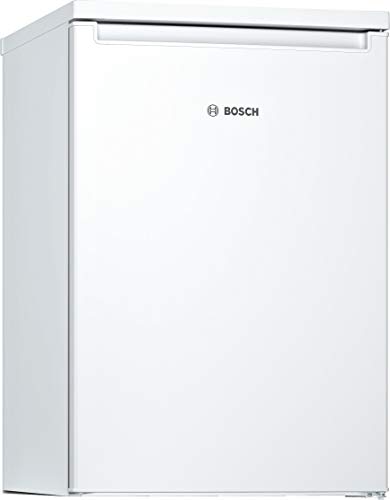 Bosch KTL15NWEA Serie 2 Mini-Kühlschrank, 85 x 56 cm, 120L, LED-Beleuchtung gleichmäßige Ausleuchtung, MultiBox Lagerung von Obst und Gemüse