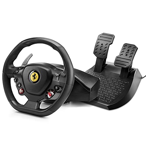 Thrustmaster T80 Ferrari 488 GTB Racing Lenkrad-Edition – PS5 / PS4 / PC – Unter offizieller Ferrari-Lizenz