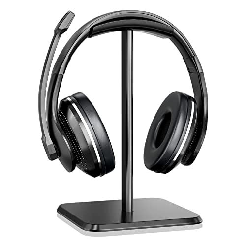 Gvolatee Headset Halterung, Abnehmbare Kopfhörer Ständer mit TPU Rutschfestem Silikon für Alle Kopfhörergrößen, für Over Ear und Gaming, Geeignet für Tisch, Vitrine