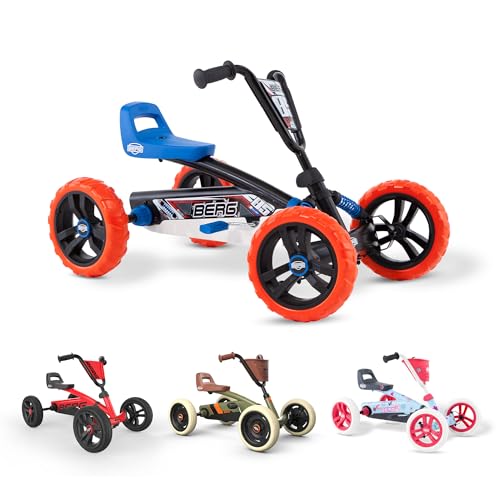 BERG Buzzy Nitro Pedal Gokart, Kinderfahrzeug, Tretauto, Kinderspielzeug, Hohe Sicherheid und Stabilität, Kettcar ab 2 Jahre