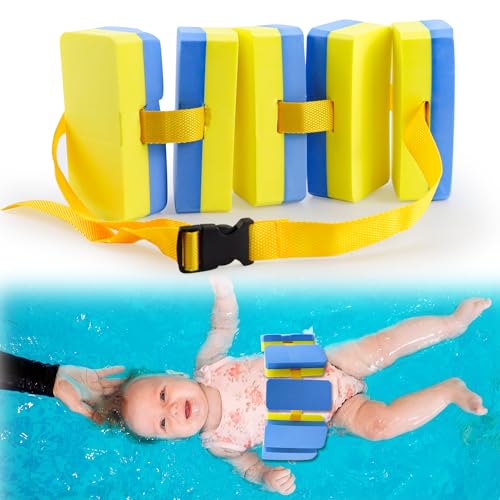 Queryifv Schwimmgürtel Kinder, Schwimmhilfe Schwimmgurt Kinder 3-6 Jahre Kinder Schwimmweste Schwimmnudel für Kinder Erwachsene Schwimmhilfen