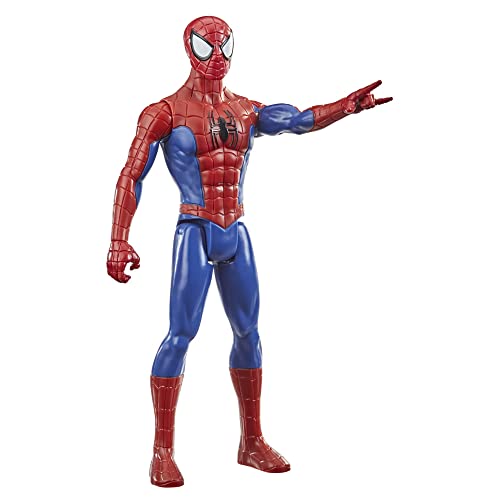 Marvel Titan Hero Serie Spider-Man Action-Figur, 30 cm große Superhelden, für Kinder ab 4 Jahren