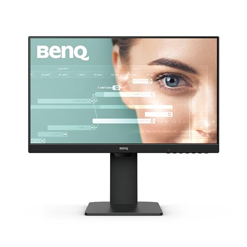 BenQ Monitor GW2785TC (27 Zoll, FHD, IPS, USB-C Laden, DP / HDMI, Ergonomisches Design, Noise Cancelling Mikrofon, Coding Mode), MacBook kompatibel, Schwarz