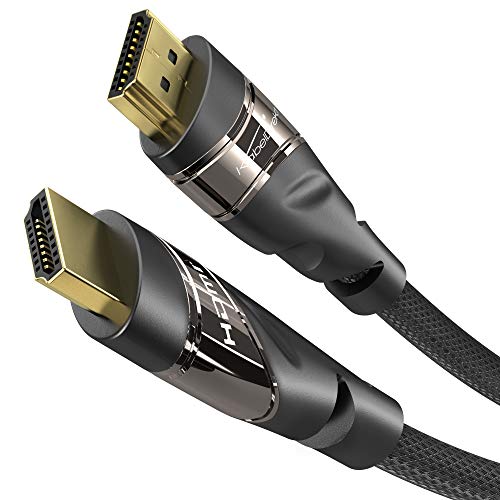 KabelDirekt – 4K HDMI Kabel – 1m (kompatibel mit HDMI 2.0a/b 2.0, 1.4a, 4K Ultra HD, 3D, Full HD, 1080p, HDR, ARC, Highspeed mit Ethernet, PS4, XBOX, HDTV) – PRO Series
