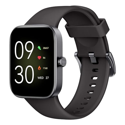 ASWEE Smartwatch Damen Herren, Smart Watch mit Telefonfunktion 1.85' Zoll Touchscreen Fitness Tracker, IP68 Wasserdicht Fitnessuhr mit Schrittzähler, 200+ Sportmodi Fitness Armbanduhr für Android iOS
