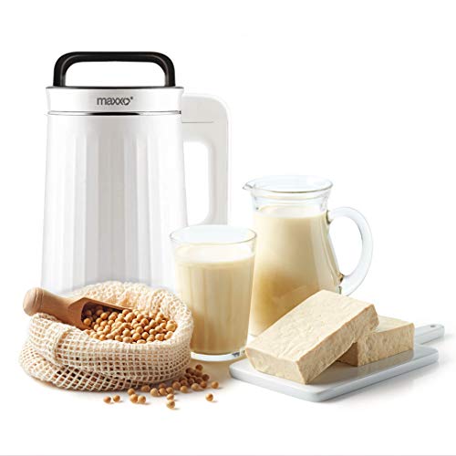 Maxxo Sojamilchmaker MM01 Sojamilchgerät Suppenbereiter Mandelmilchmaschine Hafermilchmaschine Nussmilchmaschine Vegane Suppen Tofu Smoothie