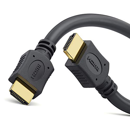 conecto HDMI Kabel HIGH Speed mit Ethernet (vergoldete Stecker, 4K, Ultra-HD, Full HD 1080p, 3D) 1,5m