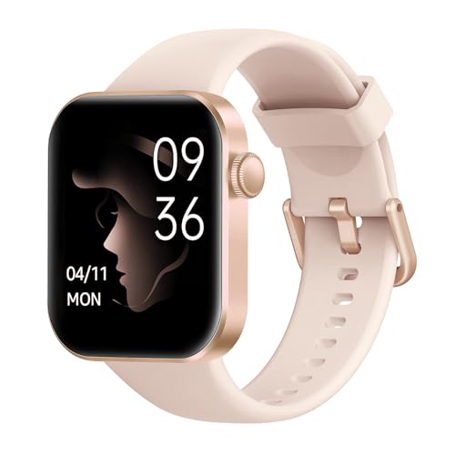 DDXCAW Smartwatch Damen Herren, 1,85' Smart Watch mit Telefonfunktion/Message Reminder, 140+ Sportmodi Impermeabile IP68 Fitnessuhrmit Herzfrequenzmonitor/Schlafmonitor Schrittzähler für iOS Android