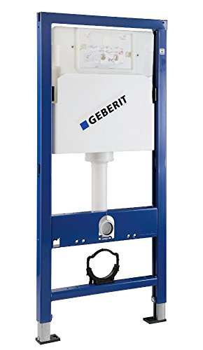 Geberit Vorwandelement Duofix Basic, 458103001, Trockenbauelement für Wand-WC, Spülkasten UP 100/Delta, 21149 9