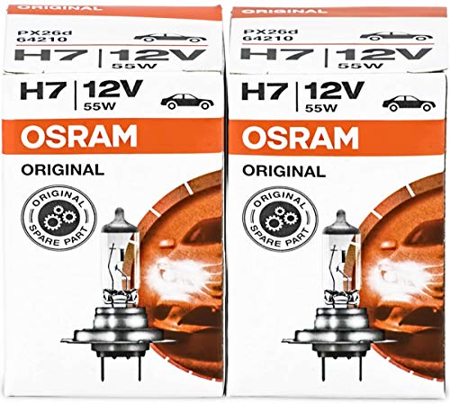 Osram H7 Longlife High Tech 12V 55W PX26d 64210L Lampen Autolampen Glühlampen , 2er Pack
