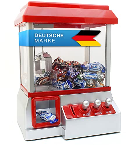 Candy Grabber Süßigkeitenautomat Süßigkeiten Greifautomat Greifer Spielautomat rot