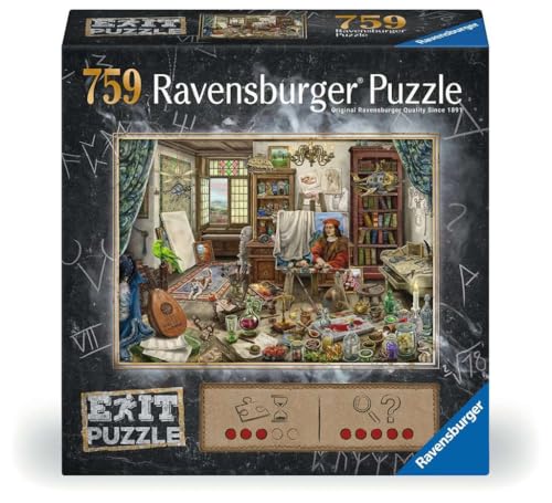 Ravensburger EXIT Puzzle 16782 Das Künstleratelier 759 Teile