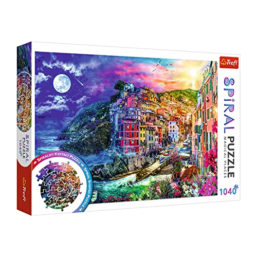 Trefl TR40016 magische Bucht, 1040 Teile, Spiral-Puzzle, Premium-Qualität für Erwachsene und Kinder ab 12 Jahren