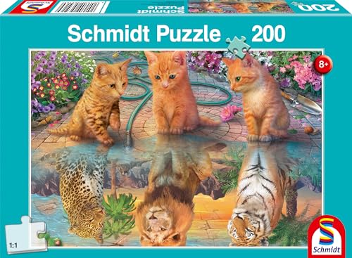 Schmidt Spiele 56516 Wenn ich groß Bin, 200 Teile Kinderpuzzle, bunt
