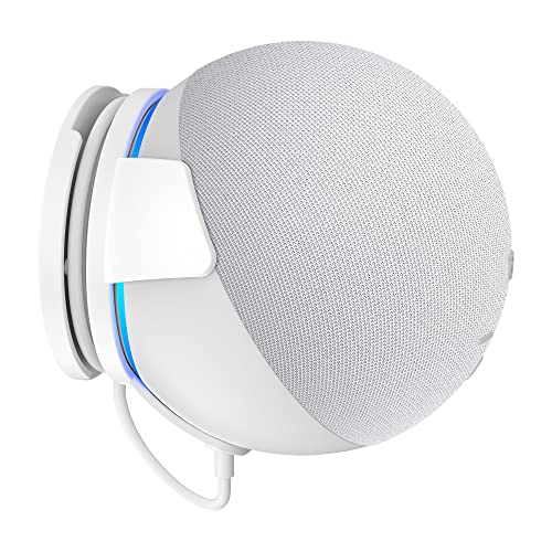 Cozycase Echo Dot 5. Gen Wandhalterung - Platzsparend Halterung Zubehör, Weiß