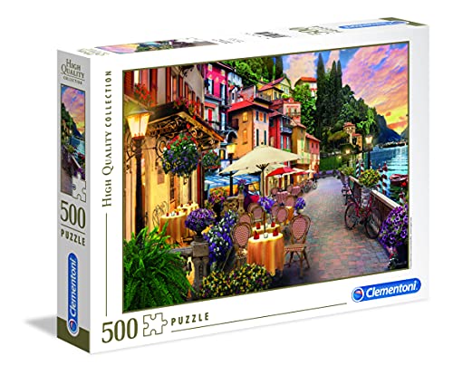 Clementoni 35041 Monte Rosa Dreaming – Puzzle 500 Teile ab 9 Jahren, buntes Erwachsenenpuzzle mit kräftigen Farben, Geschicklichkeitsspiel für die ganze Familie, schöne Geschenkidee