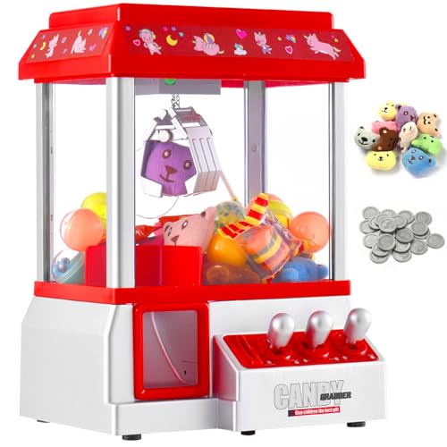 Greifautomat Candy Grabber SüßIgkeiten Automat Spender Arcade Süßigkeitenautomat Greifer Spielautomat Greifarm Vending Claw Machine