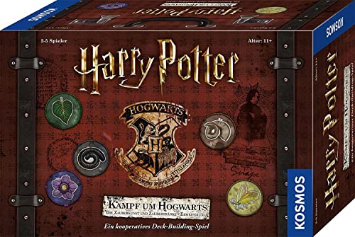 KOSMOS 680800 Harry Potter Kampf um Hogwarts Erweiterung - Zauberkunst und Zaubertränke, Erweiterung zu Harry Potter Spiel Kampf um Hogwarts für 2-5 Personen ab 11 Jahre