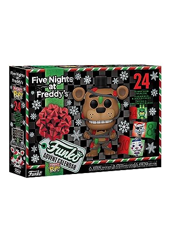 Funko Advent Calendar: Five Nights At Freddy's (FNAF) 2023-24 Tage der Überraschung - Vinyl-Minifigur Zum Sammelns - Mystery Box - Geschenkidee - Feiertage zu Weihnachten