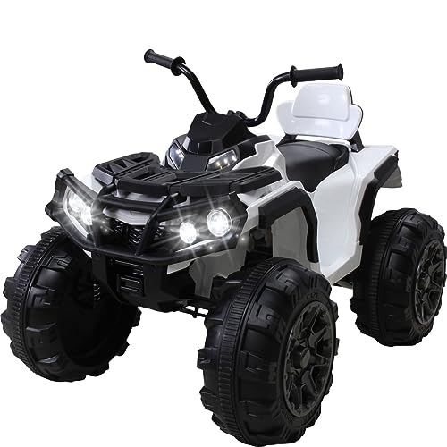 Original Actionbikes Motors Kinder Elektro Quad Bumper Offroad I Lizenziert - 2 x 35 Watt Motoren - 1x 12 V 7Ah Batterie - 6 Km/h - Beleuchtete Armaturen - Multimedia (Rot)