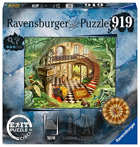 Ravensburger EXIT Puzzle 17306 EXIT The Circle in Rom - Escape Room Puzzle mit 919 Teilen, für Einsteiger und Fortgeschrittene, ab 14 Jahren