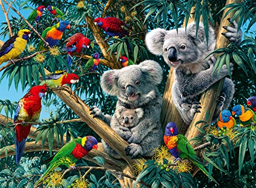 Ravensburger Puzzle 14826 - Koalas im Baum - 500 Teile Puzzle für Erwachsene und Kinder ab 10 Jahren, Puzzle mit Tier-Motiv