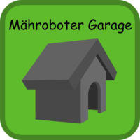 Mähroboter Garage Button